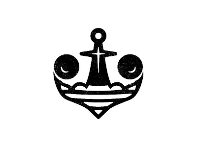 Maxim Matros — fitness trainer (rejected logo) anchor black branding dumbbell fitness logo mark sign sport white