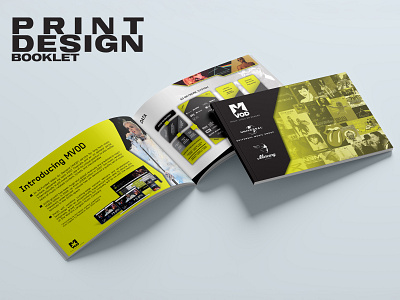 Print Design - Brand booklet booklet branding brochure digital graphic design landscape marketing pr promotion report