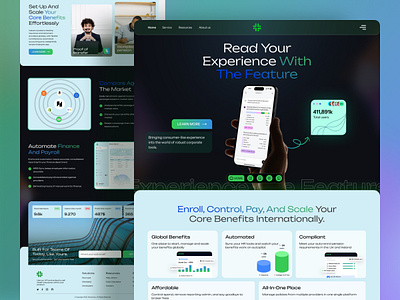 Finance App Landing Page app website best app design best web design cool website creative website design landing page modern ui modern website travel app ui ui design ui ux ui ux design ux web design web interface design web ui web ui design websitedesign