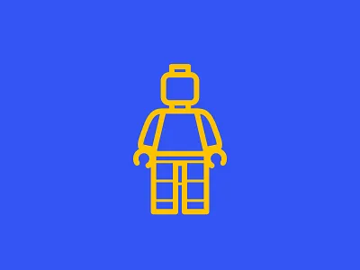 Day 71 - Lego - 100 Days of Icons 100 bunny days icon illustration lego sam