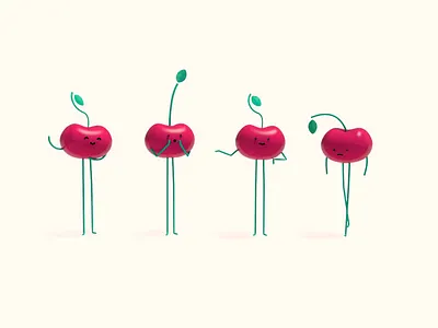 One Sweet World - Ben and Jerry's animation character cherry election emotion fruit leaf motion president smile sweet vote