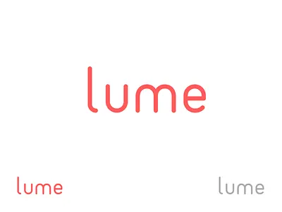 Lume Logo branding digital clock industrial design logo lume minimal