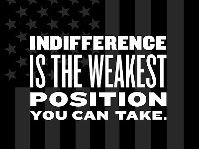 Indifference 2016 aiga aigavote donald trump election get out the vote hillary clinton presidential vote