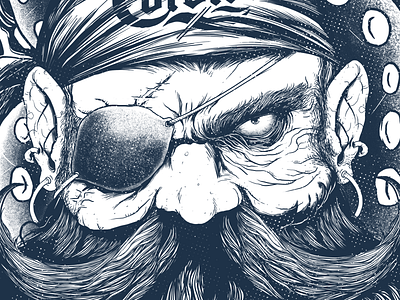Pirate Tee design