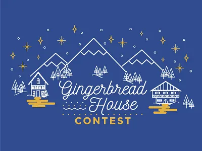 Gingerbread House Contest alpine house alpine village gingerbread house snow snow mountains swiss alps swiss house swiss village