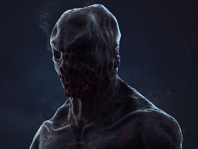 3D Alien 3d alien modeling zbrush zombie