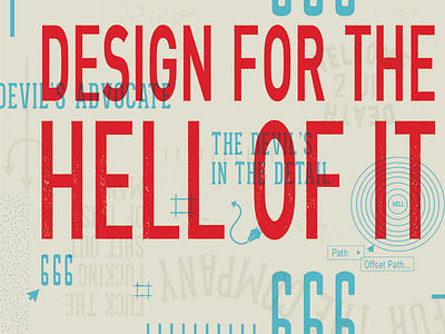 Design Hell adobe graphic design illustrator overlay printmaking silkscreen