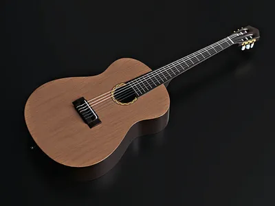 Guitar 3d 3dmodeling b3d blender blender3d guitar realism