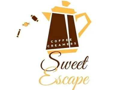Sweet Escape's Logo candy coffee logo sweet