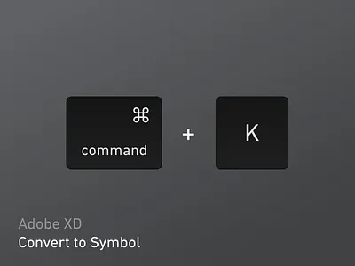 XD - Convert To Symbol keys macbook shortcut xd