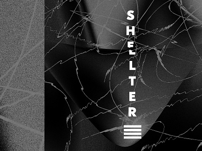 Shelter 3d gradients porter scribbles worlds