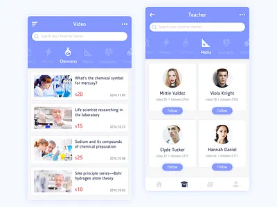 Education App app ui