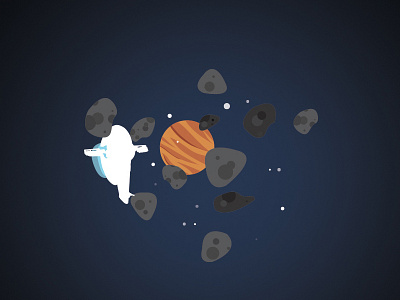 Iconic spaceships illustration minimalist slave1 space star wars