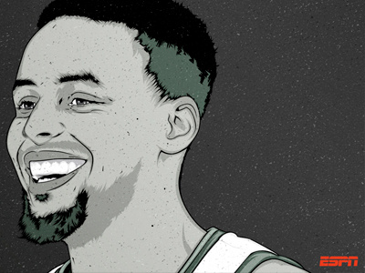 ESPN artwork digital digital art editorial espn illustration illustrator magazine portrait sport vector