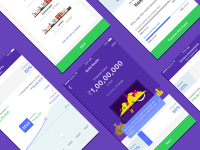 Finance app finance illustrations ios mobile san francisco ui ux