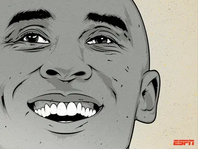 ESPN artwork digital digital art editorial espn illustration illustrator magazine portrait sport vector