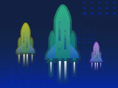 A Space Shuttle Adventure! adventure illustration rocket space space shuttle