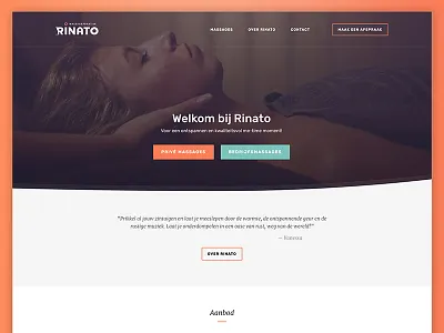 Massagepraktijk Rinato - Ieper branding webdesign webdevelopment