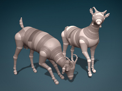 ZGoats boschgoats zbrush zspheres