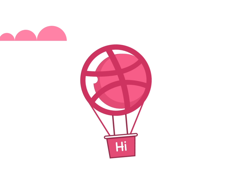 hi dribbble ball effect fire balloon hi dribbble ui ux