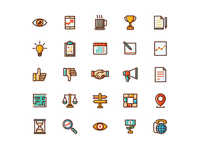 Business and Marketing Icons business icon marketing promotion