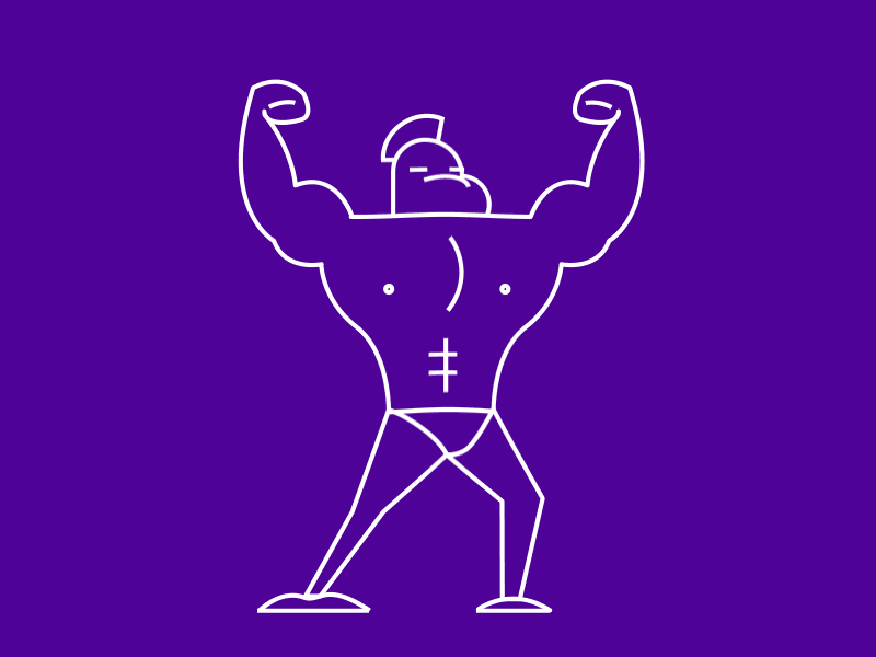 body building 11am 2d aftereffects animation body building gym virgin workout