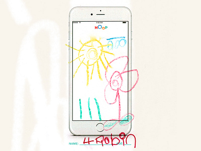 Hoop Kids Drawings app device drawing flower fun hoop ios kids sun