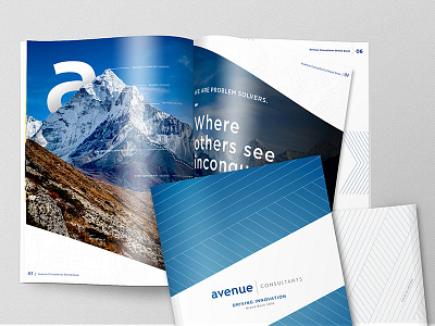 Avenue Consultants Brand Book avenue brand branding consultants design modern8 utah