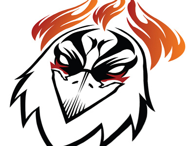 Cooked bird eagle firebird phoenix