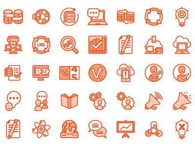 Kronos Iconography brand icons iconography icons marks