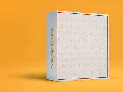 Honey packagin box honey mockup nature packagin pattern texture