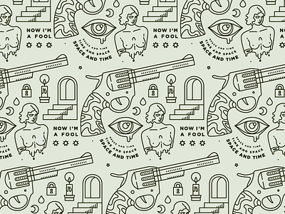 Doodles design doodle illustration line work revolver