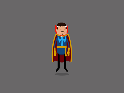 Doctor Strange animated cape comics doctor strange floating gif levitating marvel strange vector