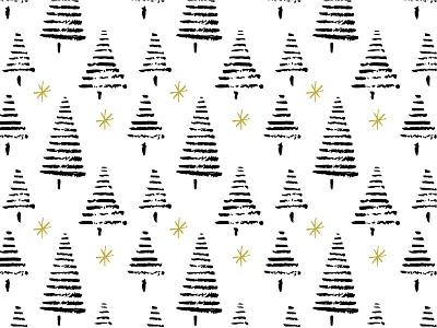 Christmas Trees: Objects And Patterns background children christmas decoration holidays object pattern print seamless shape tree winter