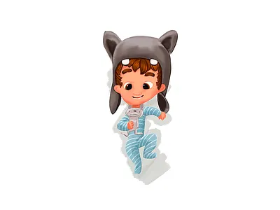 Laszlo, character for interactive tale animation boy coloring drawing illustration interactive laszlo motion sketch tale the darkness