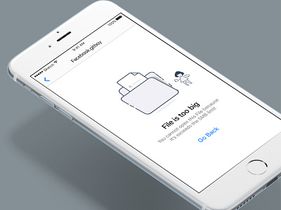Warning Message app file gitboy illustration ios10 message ui ux warning