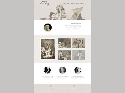 Goya art art history design goya one page