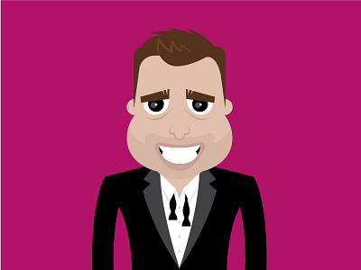 Famous Faces 7 character faces illustration