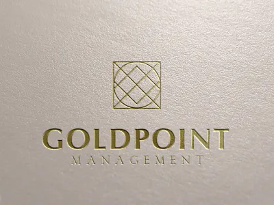 Goldpoint Logo Concept branding identity logo management real estate realty