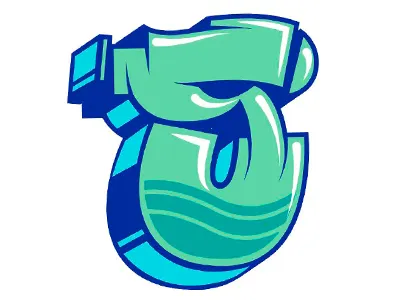 S letter...Sticker maybe? graffiti letter s sticker