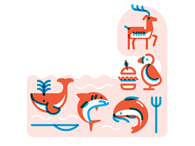 Monocle Forecast 2016 icons illustration monocle