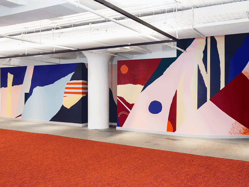 Dropbox Nyc Mural