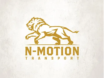 Lion animal gold iconic lion masculine strong timeless vintage