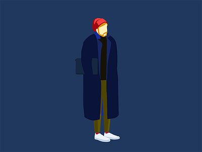 Stay warm in style II fall fashion illust mensfashion