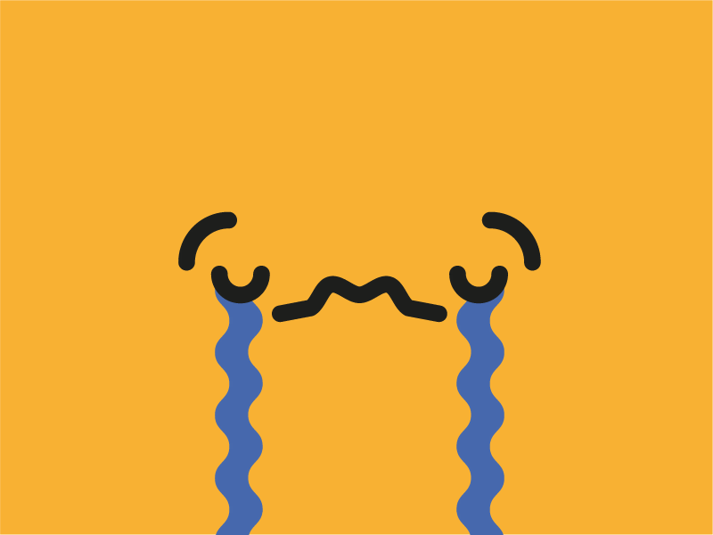 Emojis: Crying andreas wikström cry design emoji feelings gif icon icons