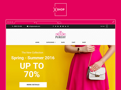 XSHOP - Fashion Apparel Shop apparel ecommerce fashion themeforest women woocommerce wordpress