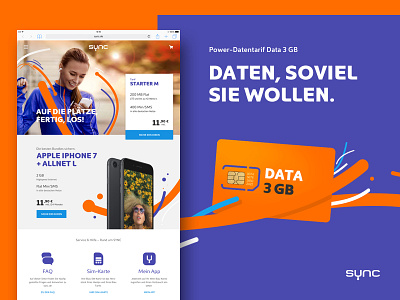 website and branding for telco company branding e commerce interface design online shop sinnerschrader website