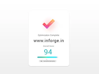 Card Ui With a splash of Gradient magic card color gradients material optimize