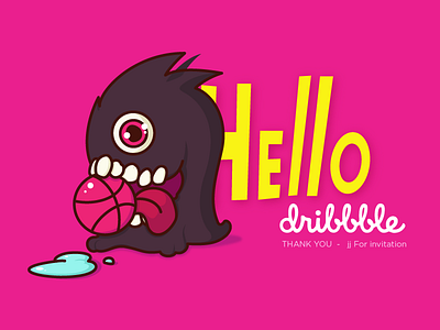 Mons:Dogs - Hello Dribble illustation