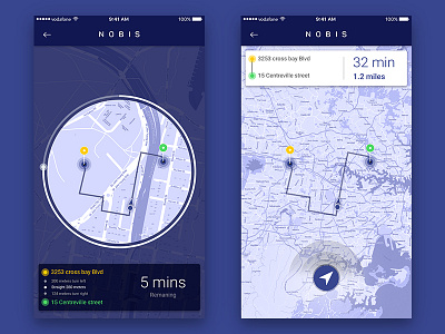 Time line with GPS car creative electrition flat design gps locksmith map material design minimal plumber uber ui